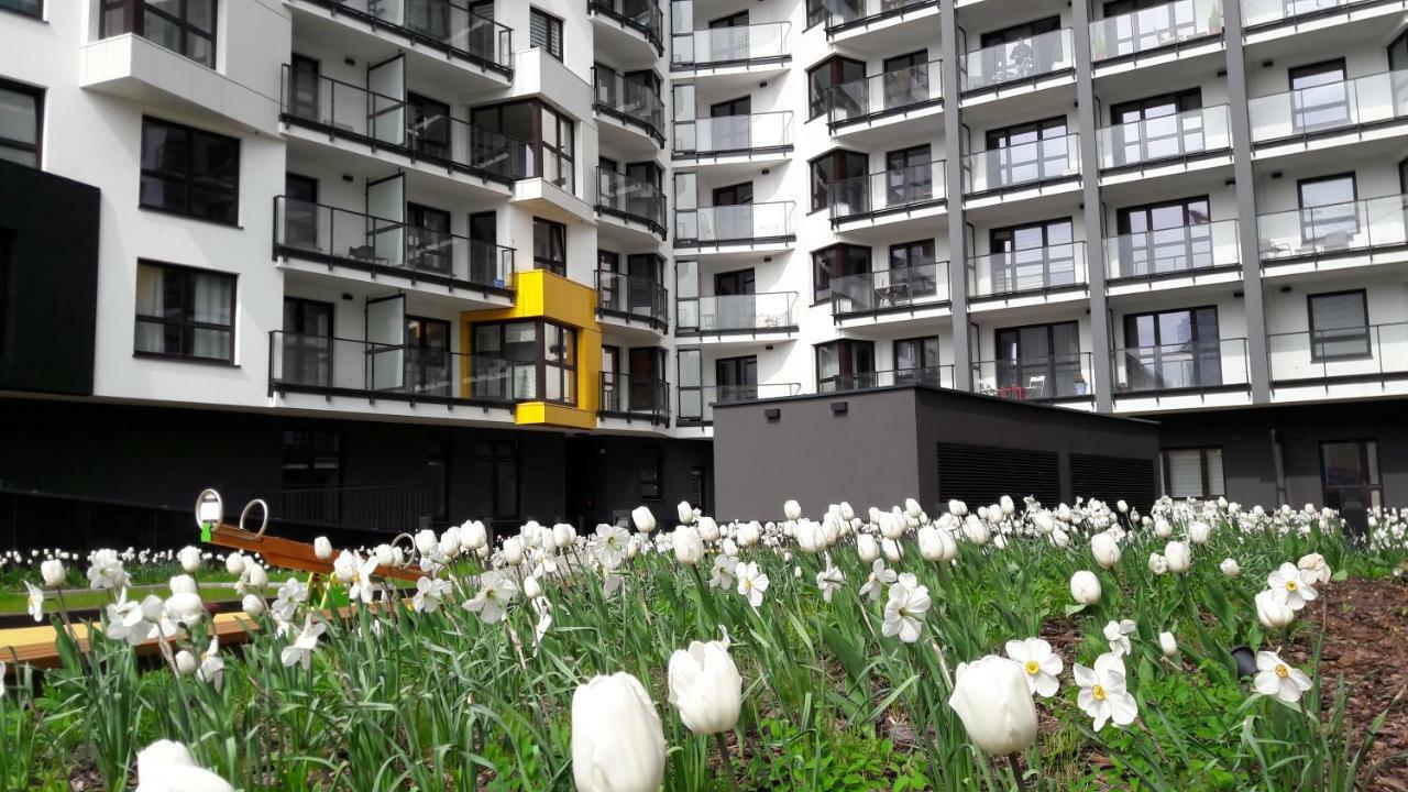 Newburg Apartments Wolska ワルシャワ エクステリア 写真